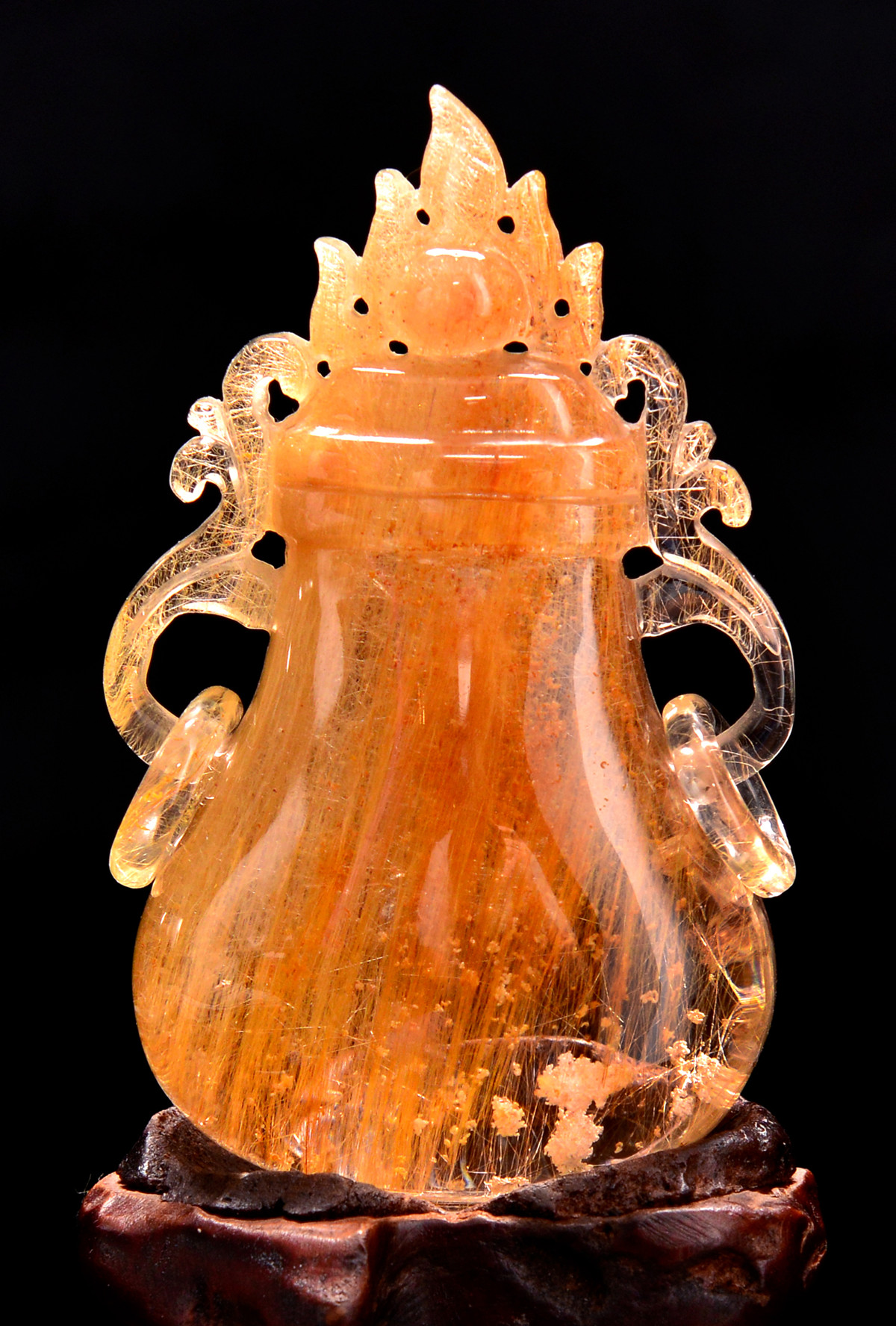 巧夺天工062:幽灵发晶宝瓶摆件